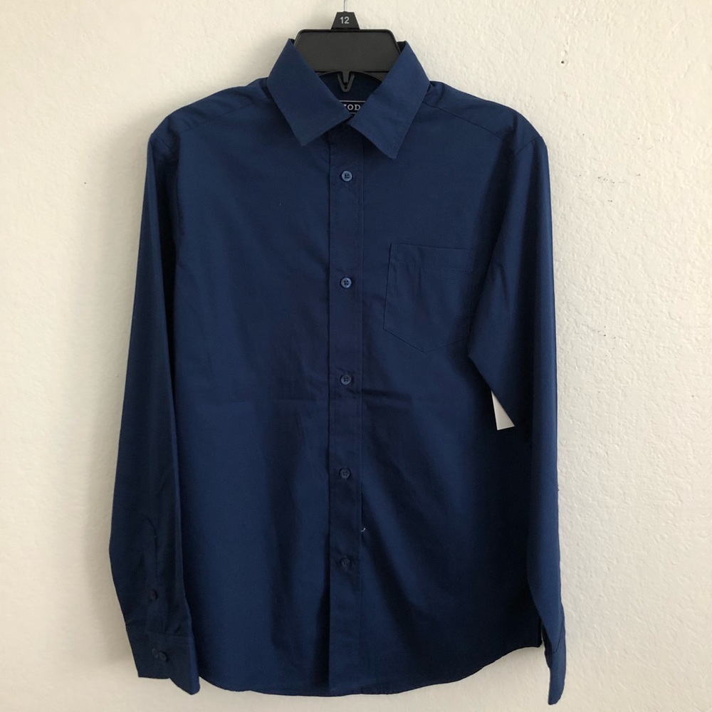 Boys Blue Button Down